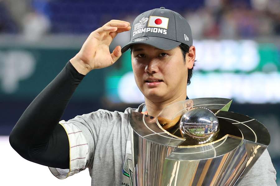 Ohtani won onlangs met Japan de World Baseball Classic