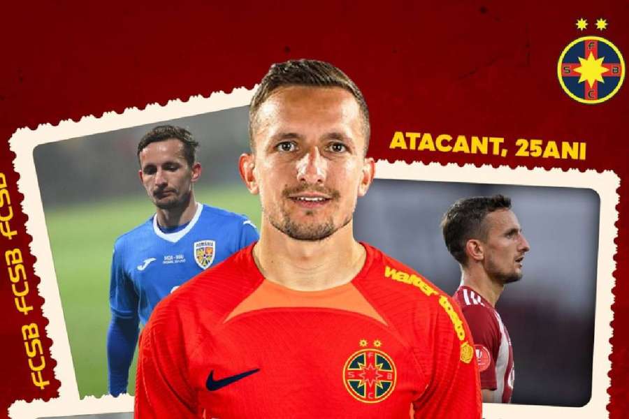 Marius Ștefănescu a semnat cu FCSB