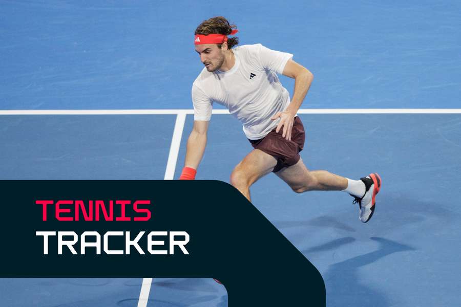 Tsitsipas is in action this evening