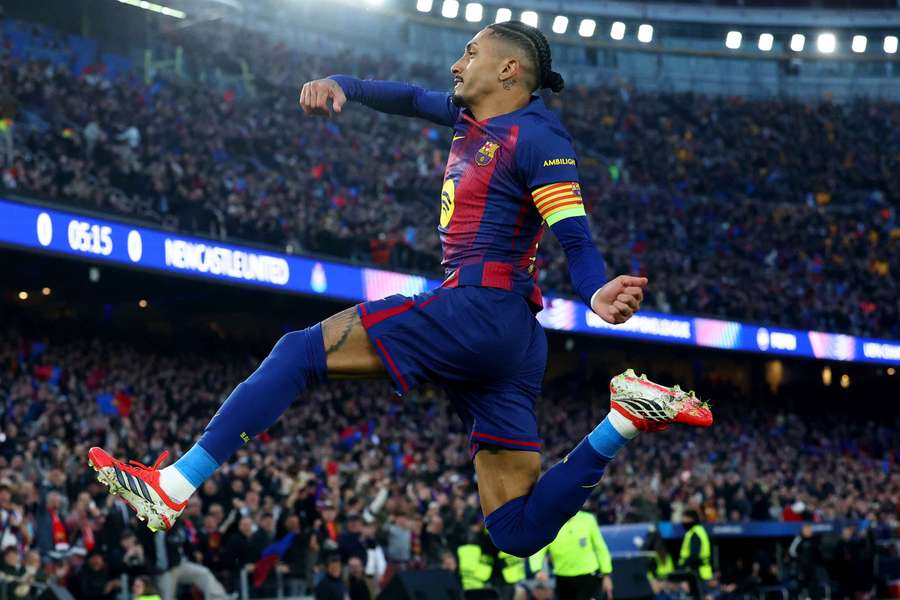 Raphinha byl strůjcem vysoké výhry nad Newcastlem.