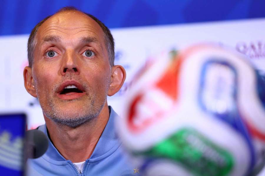 Tuchel habla en rueda de prensa Tuchel habla en rueda de prensa