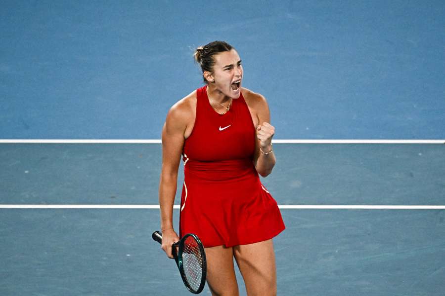 Sabalenka is into the final four