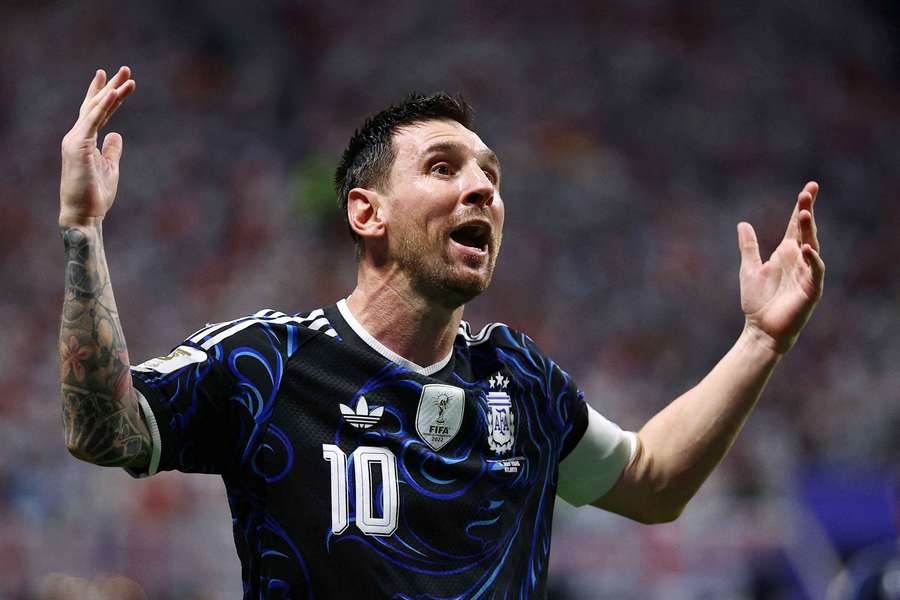 Lionel Messi has played more World Cup matches than anyone else Lionel Messi has played more World Cup matches than anyone else