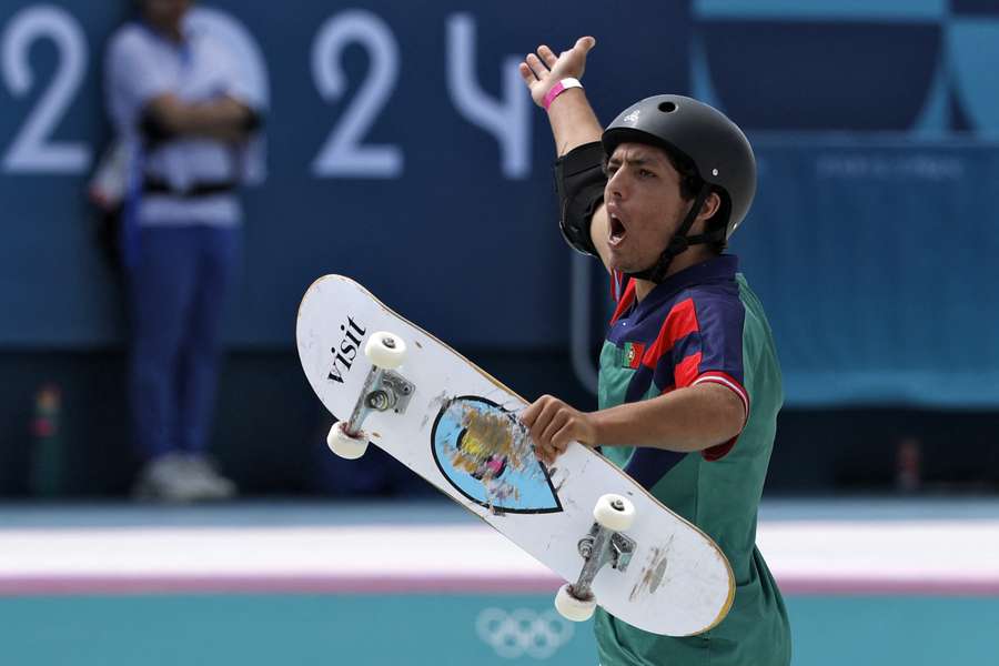 Thomas Augusto nas meias de park