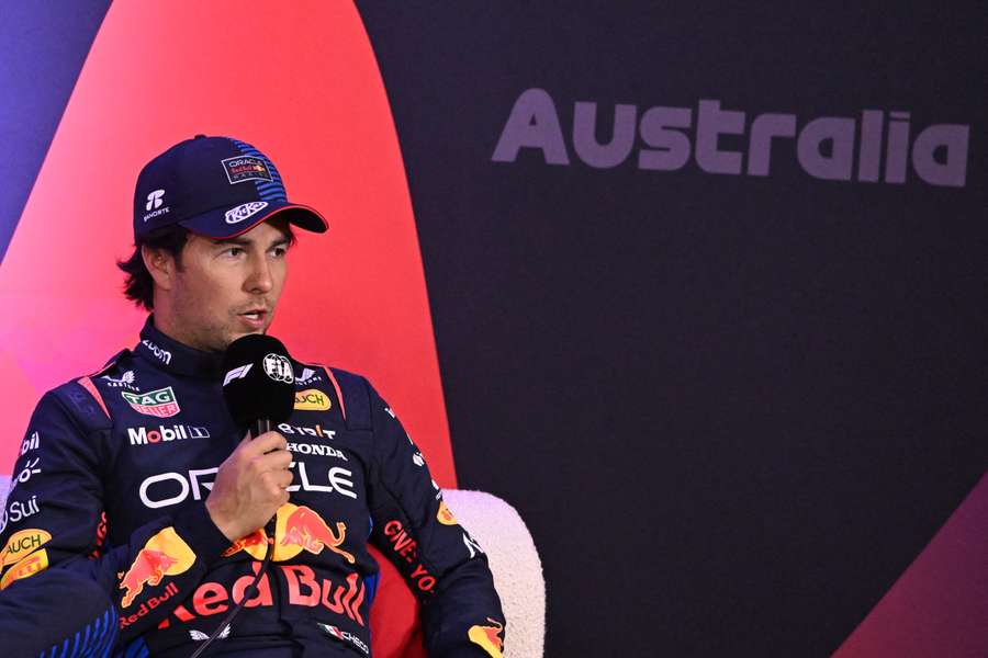 Sergio Pérez is voor straf drie startposities naar achteren gezet in Australië en start vanaf de zesde plek