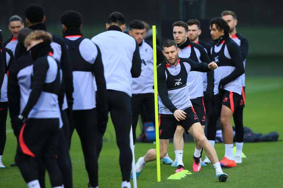 Preparação do Liverpool para o duelo contra o Real Madrid