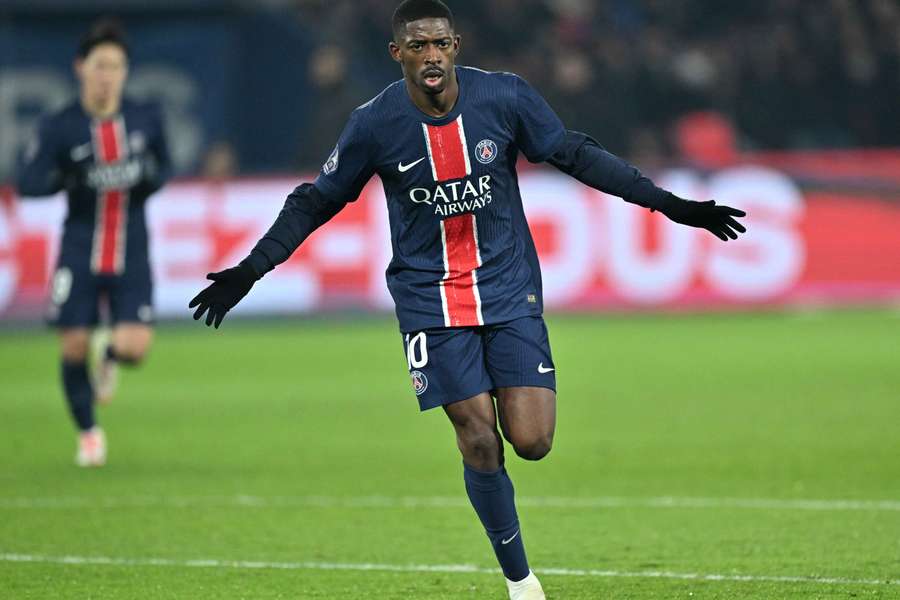 Dembélé face à Sainté.