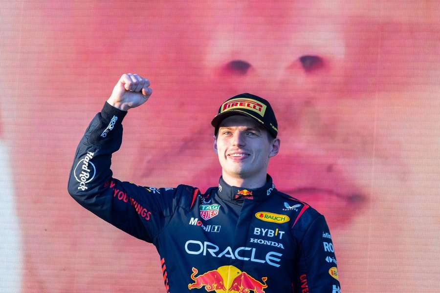 Max Verstappen stanul v Austrálii poosmdesáté na stupních vítězů.