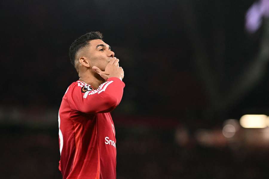 Casemiro, médio do Manchester United