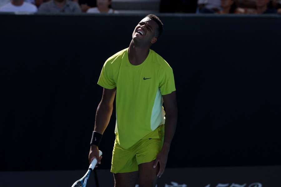 Mpetshi Perricard à l'Open d'Australie en janvier.