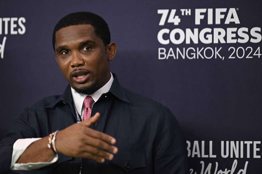 Eto'o en mai 2024.