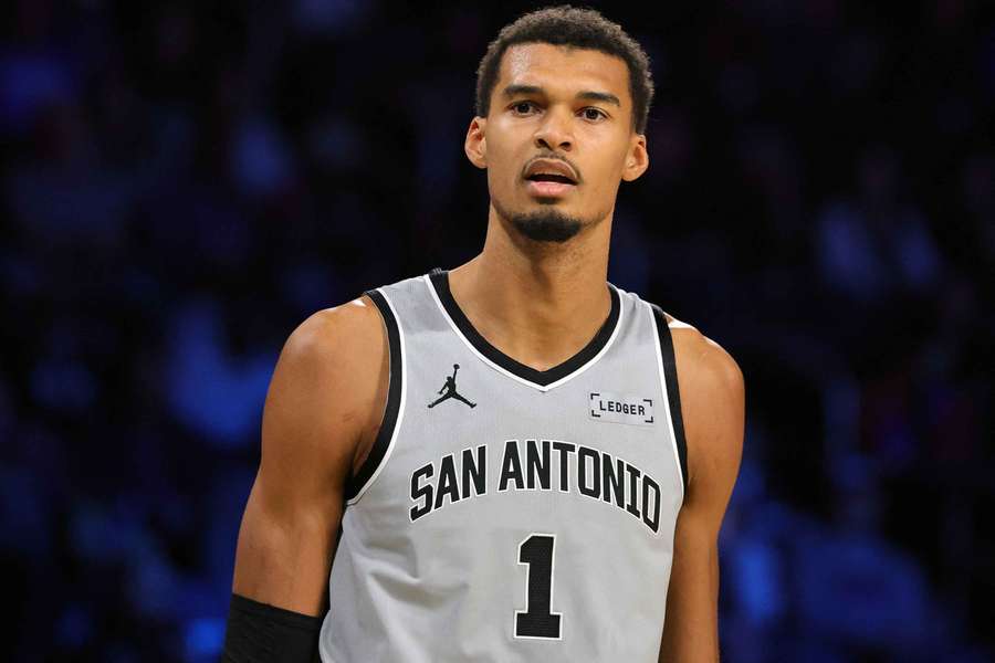 Wembanyama samedi soir. Wembanyama samedi soir.