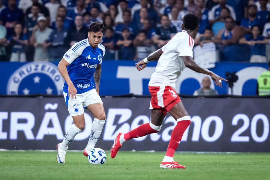 O atacante é destaque celeste na temporada