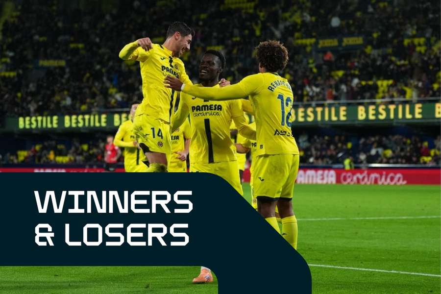 Die Spieler von Villarreal feierten gegen Mallorca den vierten Ligasieg in Folge