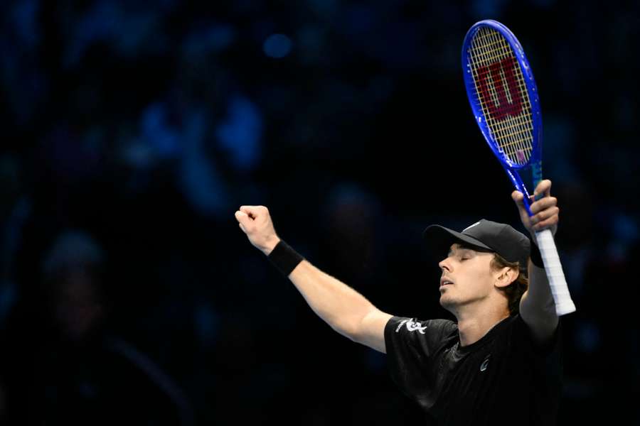 Alex De Minaur will be hoping its 13th time lucky against ATP Finals favourite Jannik Sinner. 