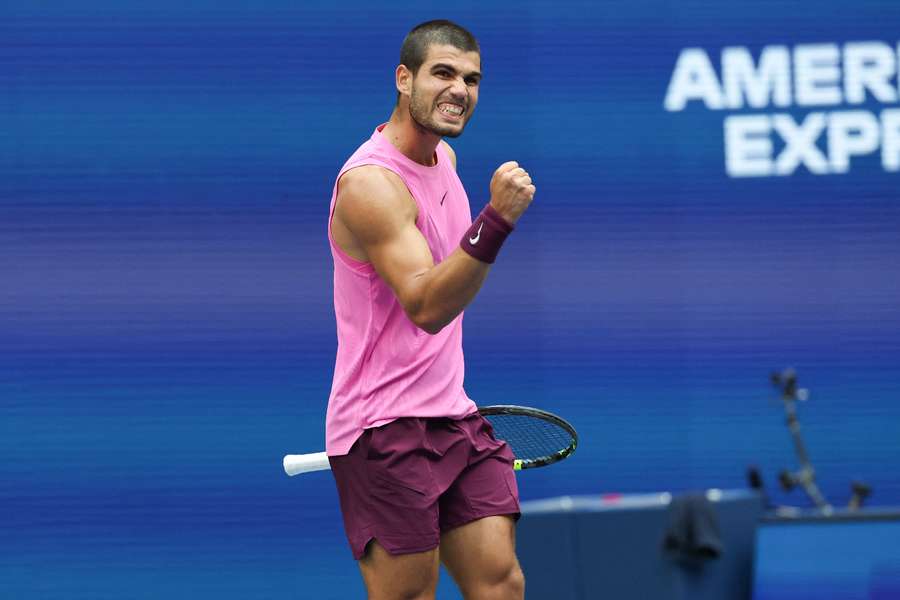 Carlos Alcaraz steht im Finale der US Open 2025