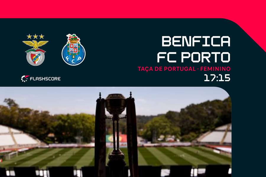 Benfica e FC Porto medem forças no Jamor