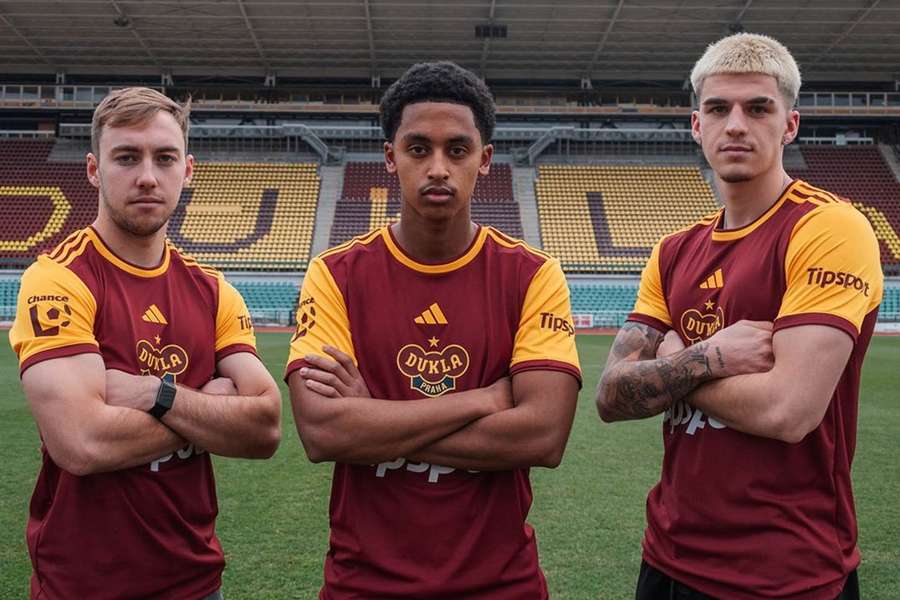 Tři nové posily Dukly.