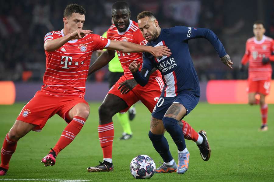 O Bayern dominou coletivamente a partida frente ao PSG