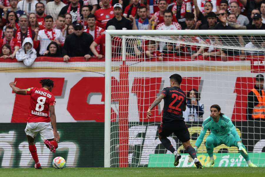 Barreiro mit dem Schuss ins Bayern-Selbstbewusstsein - der 3:1 Sieg untermalt die aktuelle Form