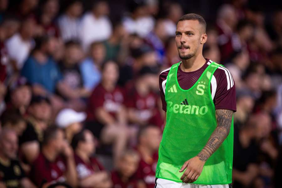 Lukáš Haraslín hrál za Spartu od léta 2021.