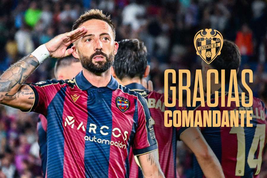 El Levante dice adiós a su 'Comandante': Morales deja de ser granota El Levante dice adiós a su 'Comandante': Morales deja de ser granota