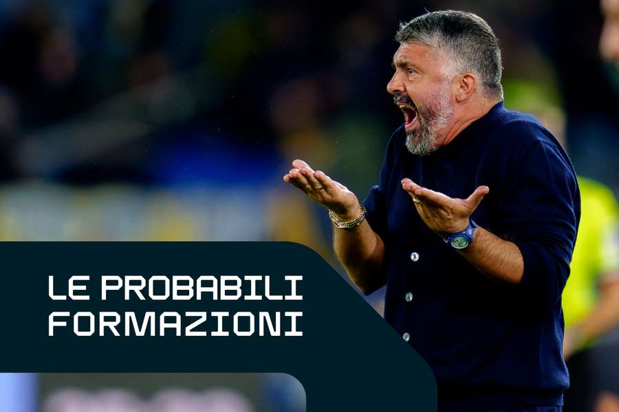 Il tecnico della Lazio, Rino Gattuso Il tecnico della Lazio, Rino Gattuso