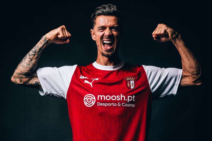 José Fonte assinou contrato com o SC Braga por uma temporada