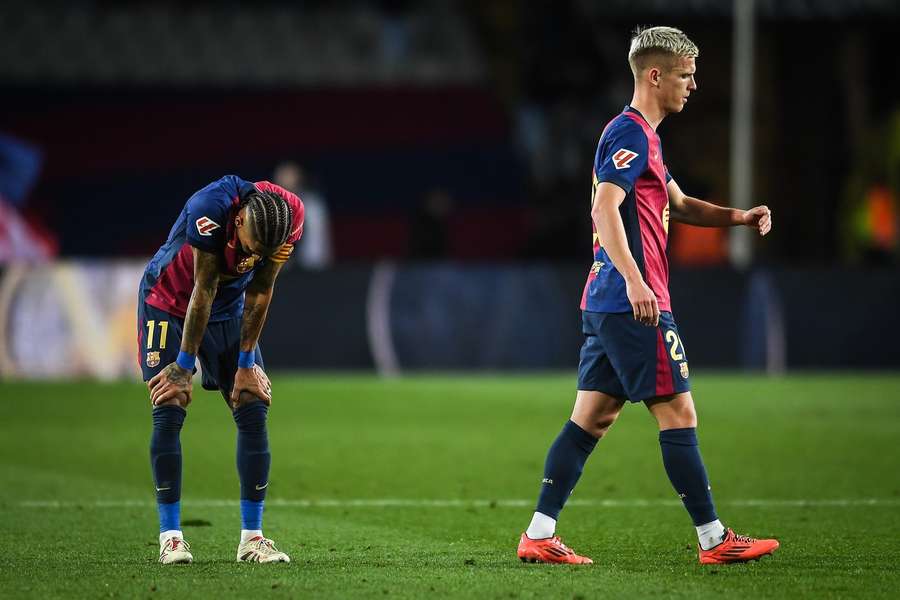 Barcelona hatte Olmo im vergangenen Sommer für 55 Millionen Euro Ablöse von RB Leipzig verpflichtet.