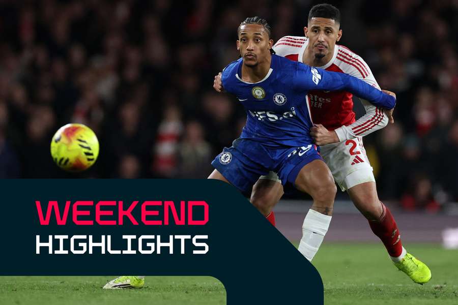 Arsenal and Chelsea will go head-to-head on Sunday afternoon in the Premier League
