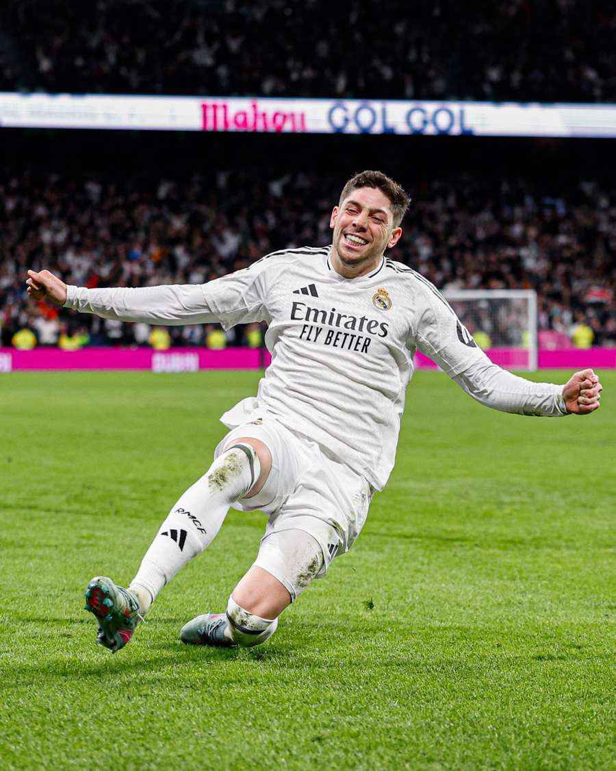 Valverde marcou no apagar das luzes em Real Madrid 1x0 Athletic Bilbao Valverde marcou no apagar das luzes em Real Madrid 1x0 Athletic Bilbao