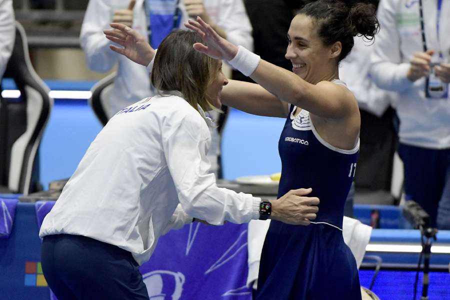 A Itália avança na Taça Billie Jean King