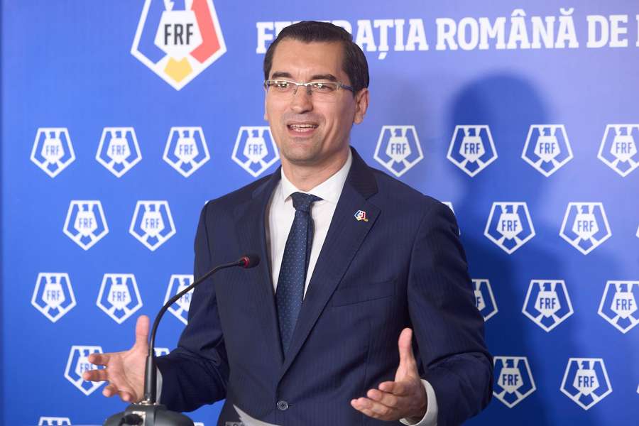 Răzvan Burleanu, președintele FRF