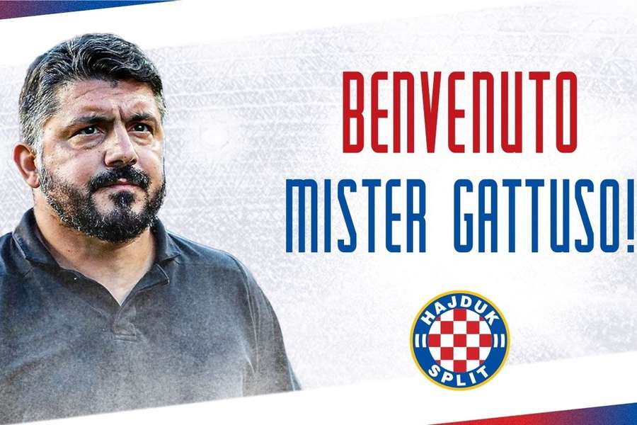 Gattuso empezará la temporada en Croacia