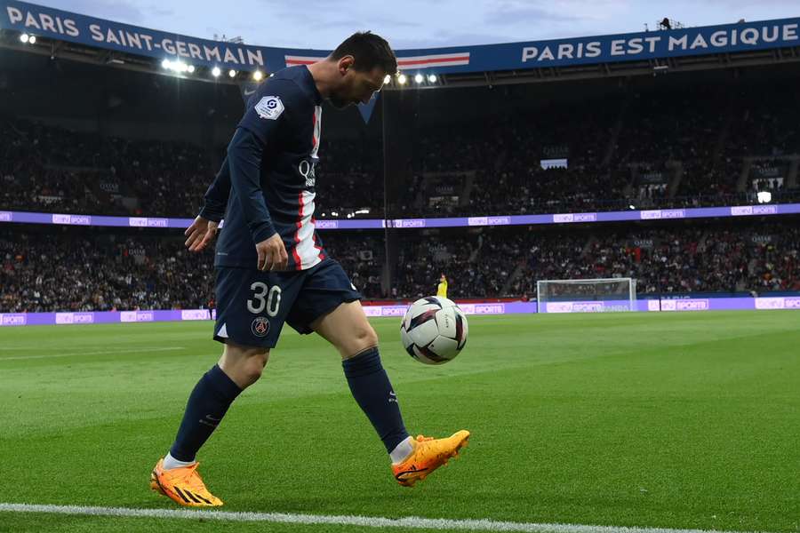 Messi was jeered and applauded on his return to PSG