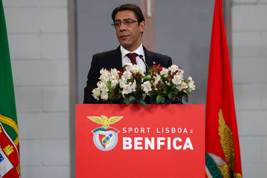 Rui Costa, presidente do Benfica