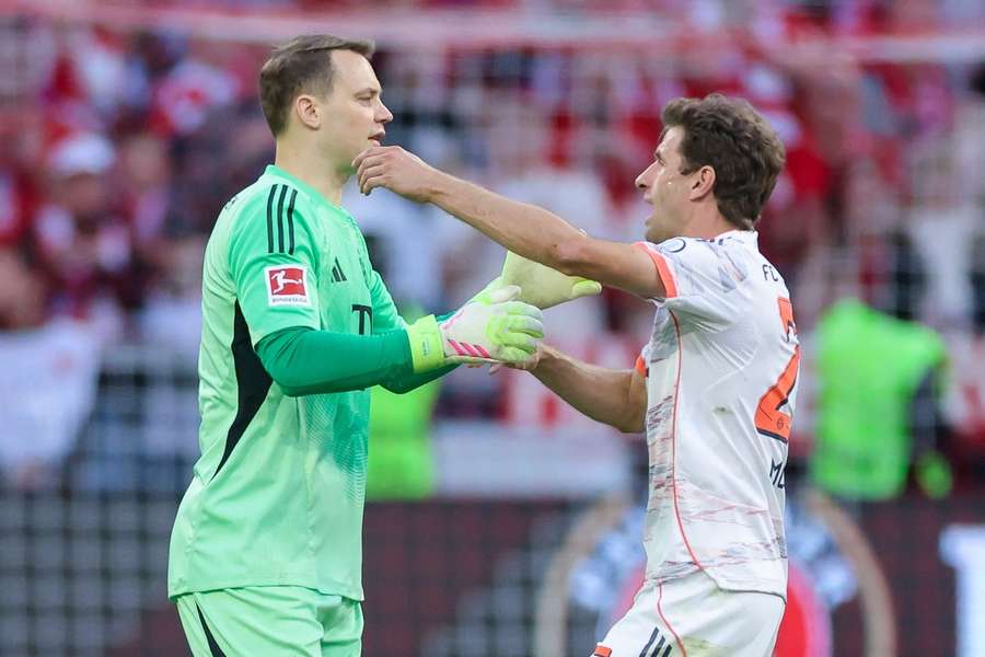 Manuel Neuer und Thomas Müller standen 602-mal gemeinsam auf dem Platz.