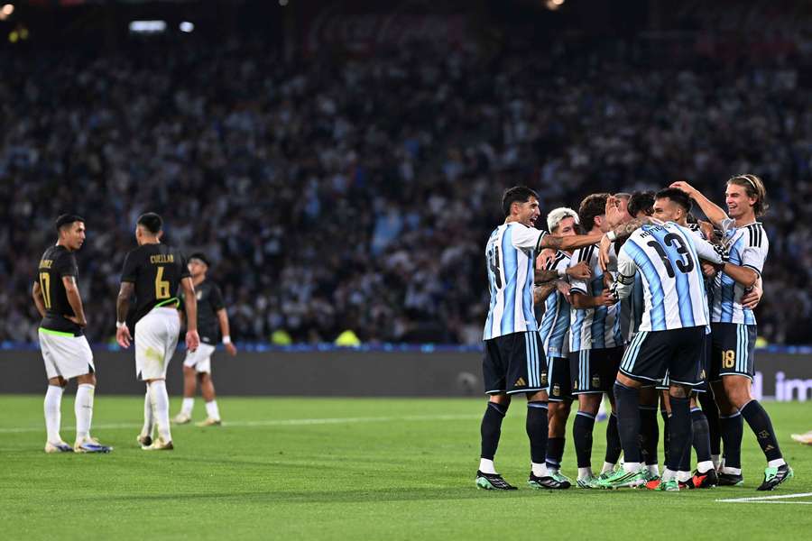 Les Argentins mercredi.