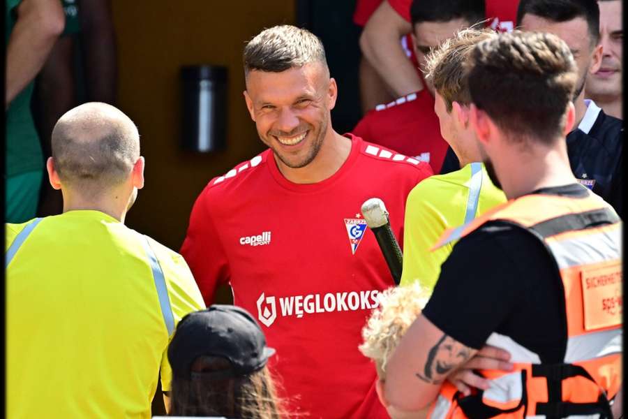 Poldi fühlt sich wohl bei Gornik Zabrze.