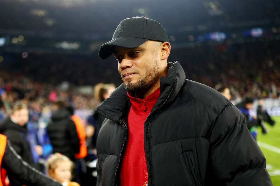 Vincent Kompany wasn't a happy man despite Bayern's win