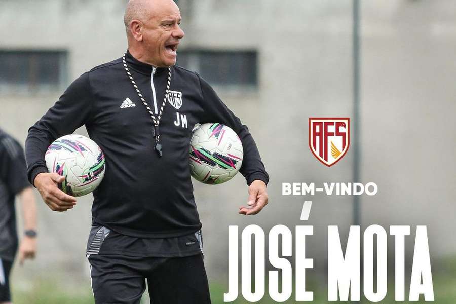 José Mota já orientou o treino desta sexta-feira