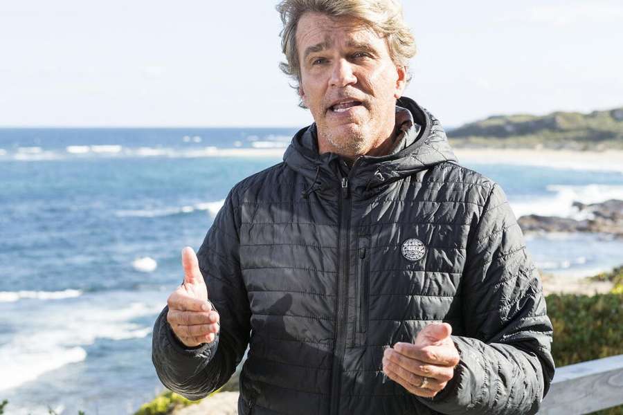 Renato Hickel, diretor de circuitos e competição da World Surf League