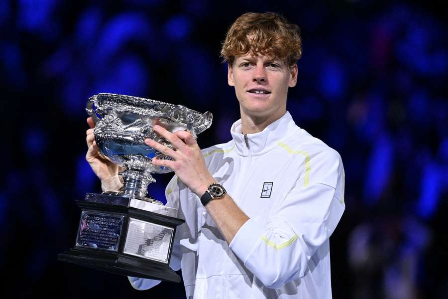 Jannik Sinner vyhrál i své třetí finále grandslamu.