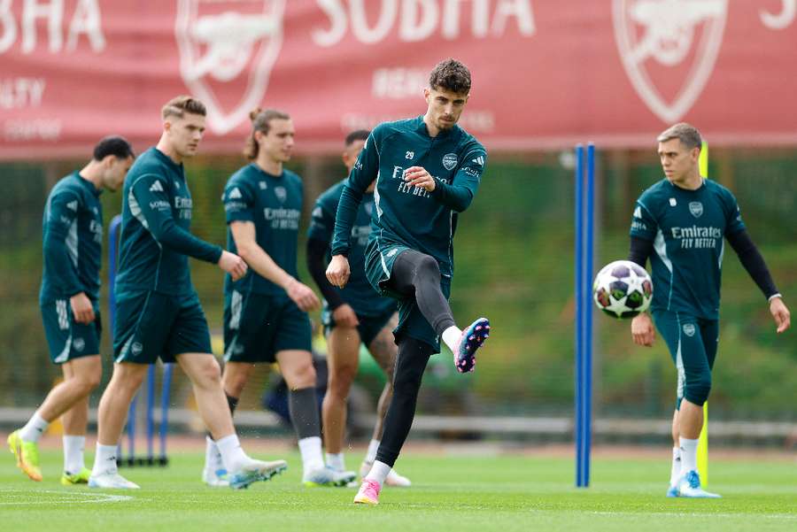 Seit Januar ist Havertz wieder zurück auf dem Trainingsplatz Seit Januar ist Havertz wieder zurück auf dem Trainingsplatz