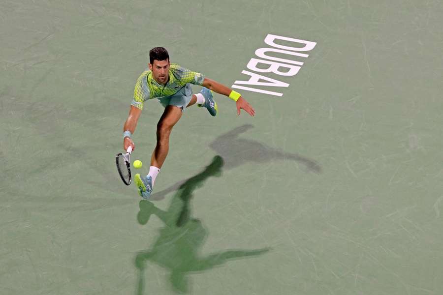 Novak Djokovic en Dubai