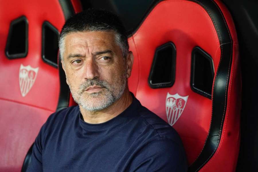 García Pimienta, entrenador del Sevilla