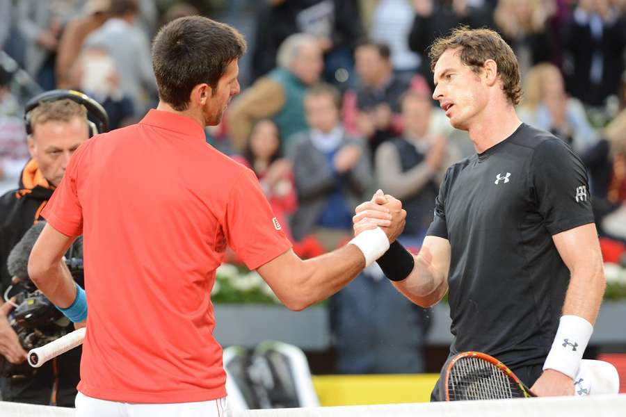 Reacção de Djokovic e Murray após a final de 2016