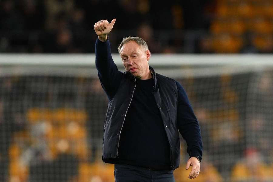 Steve Cooper está sob pressão no Nottingham Forest