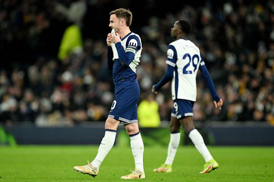 James Maddison et Tottenham sont à la peine cette saison.