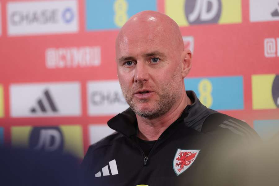 Rob Page, selecionador do País de Gales